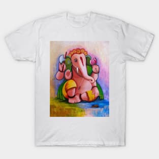 Colorful Ganesh T-Shirt